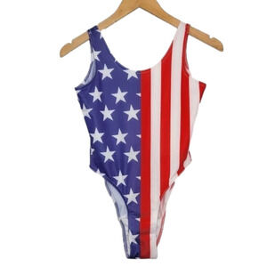 UGET American Flag Graphic Design Print One Piece